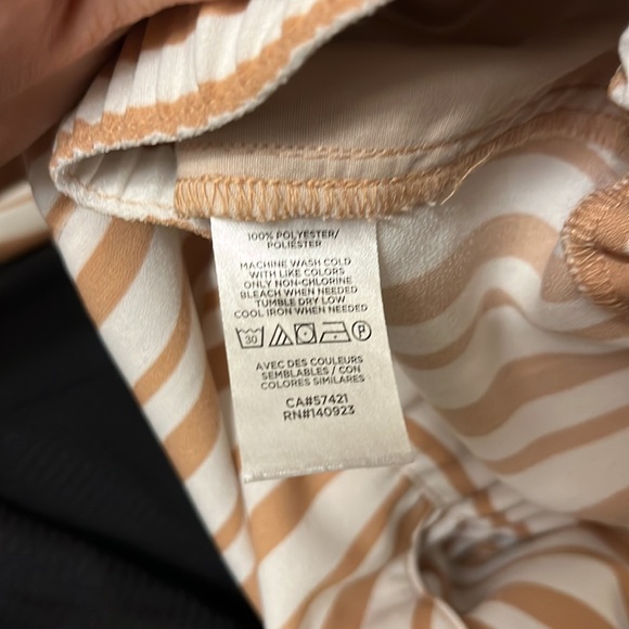 Wide Leg Loft Striped Pants - Picture 9 of 9